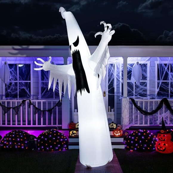 Joiedomi 12 FT Halloween Inflatables Outdoor Decorations with LEDs for Outside - Picture 5 of 9